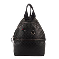Mochila Mochila de goma de piel Guccissima azul marino
