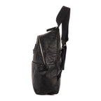 Mochila Mochila de goma de piel Guccissima azul marino