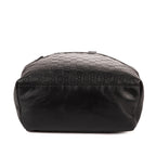 Mochila Mochila de goma de piel Guccissima azul marino