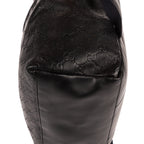 Mochila Mochila de goma de piel Guccissima azul marino