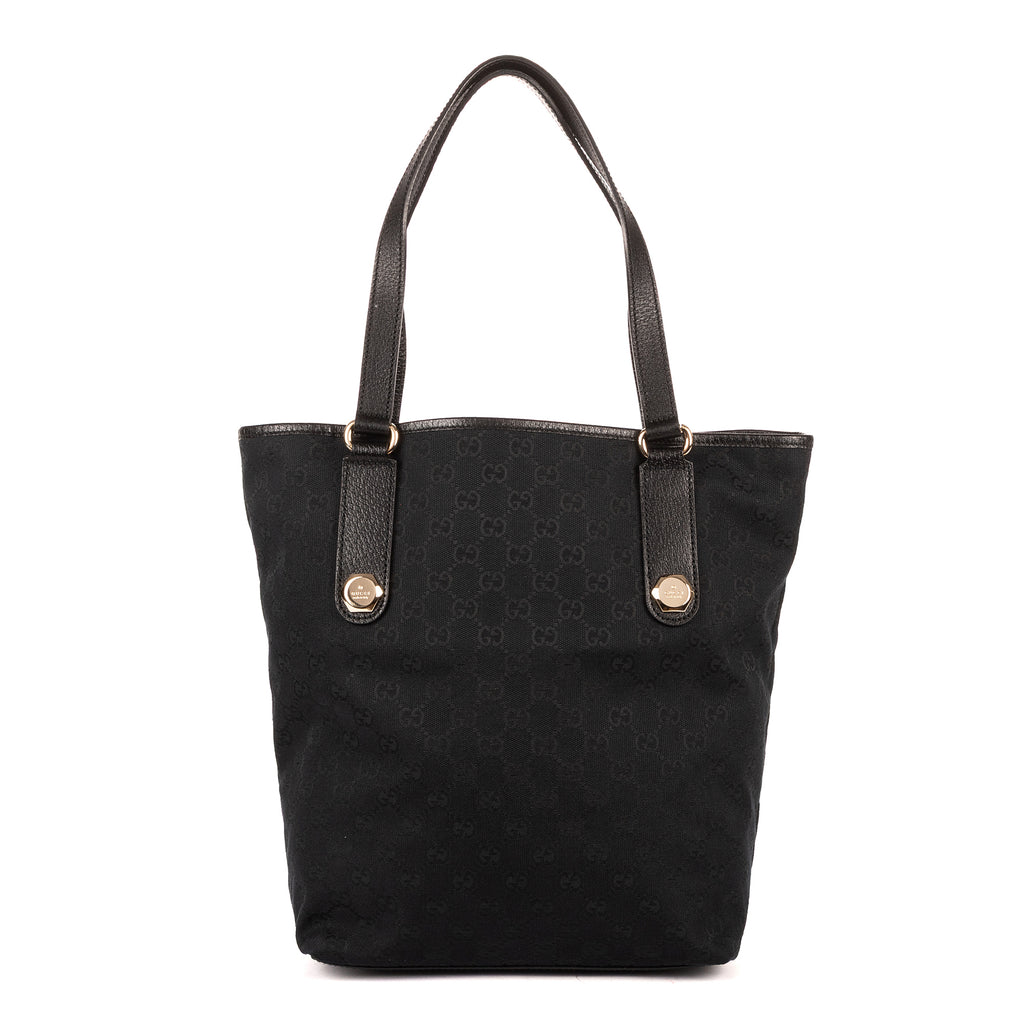 Bolso de Hombro Charmy Tote Lona Monogrammed Negra