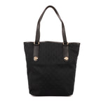 Bolso de Hombro Charmy Tote Lona Monogrammed Negra