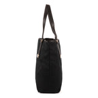 Bolso de Hombro Charmy Tote Lona Monogrammed Negra