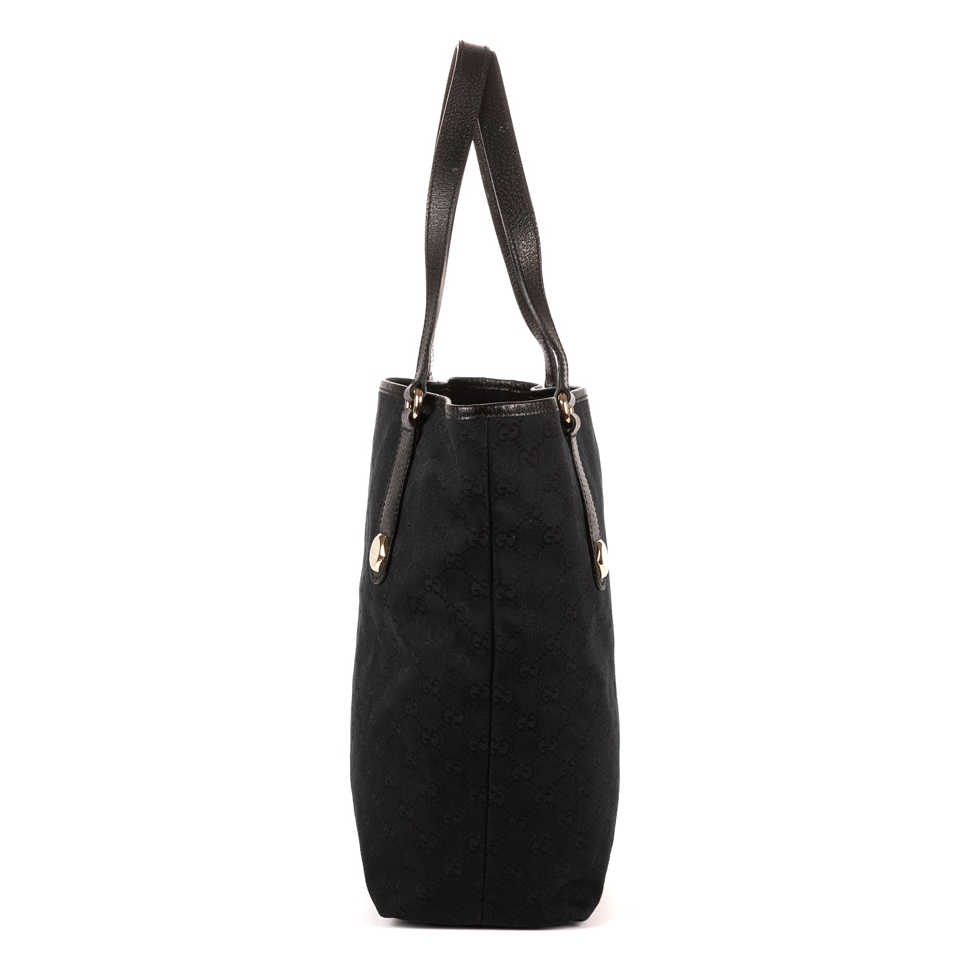 Bolso de Hombro Charmy Tote Lona Monogrammed Negra