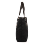 Bolso de Hombro Charmy Tote Lona Monogrammed Negra