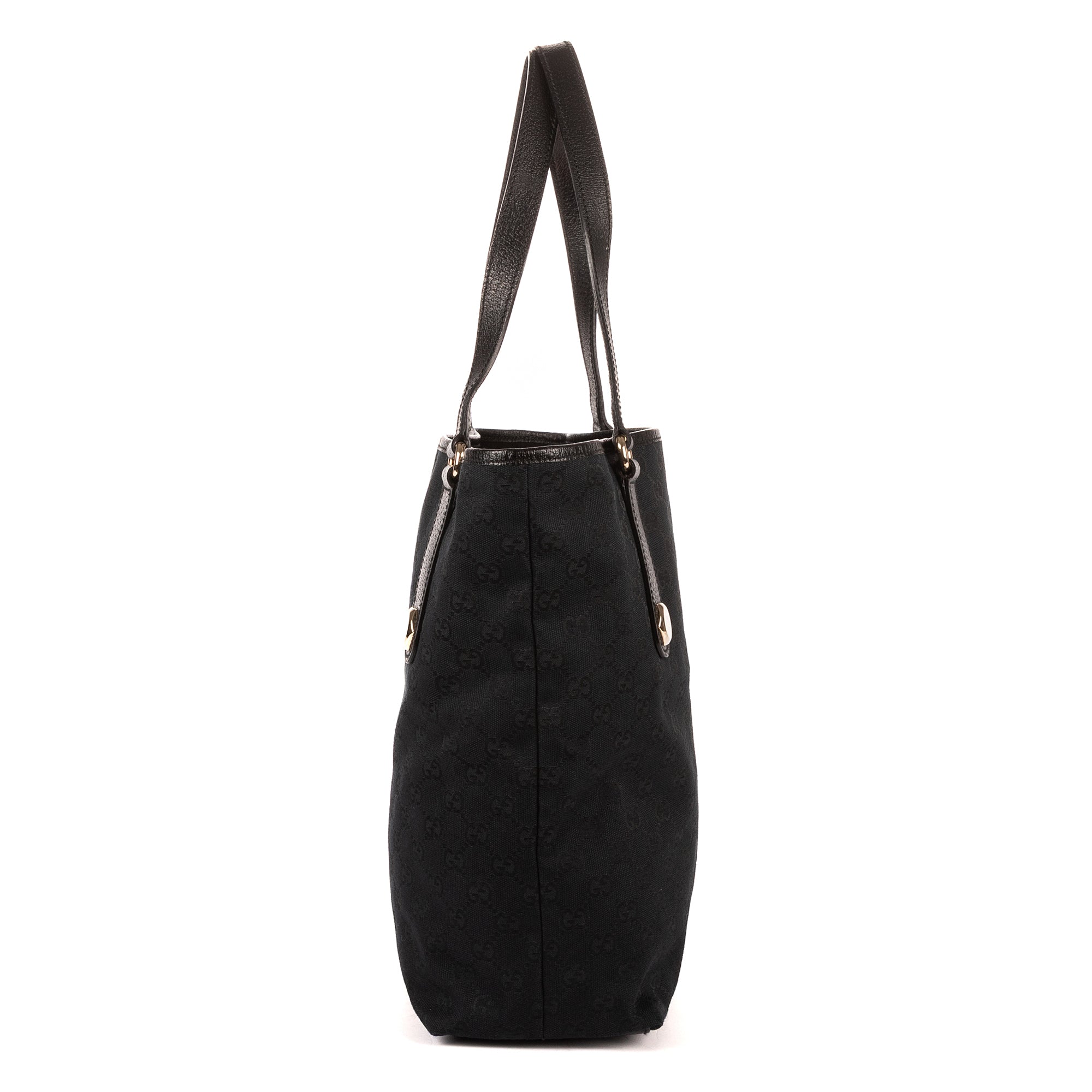 Bolso de Hombro Charmy Tote Lona Monogrammed Negra