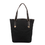 Bolso de Hombro Charmy Tote Lona Monogrammed Negra
