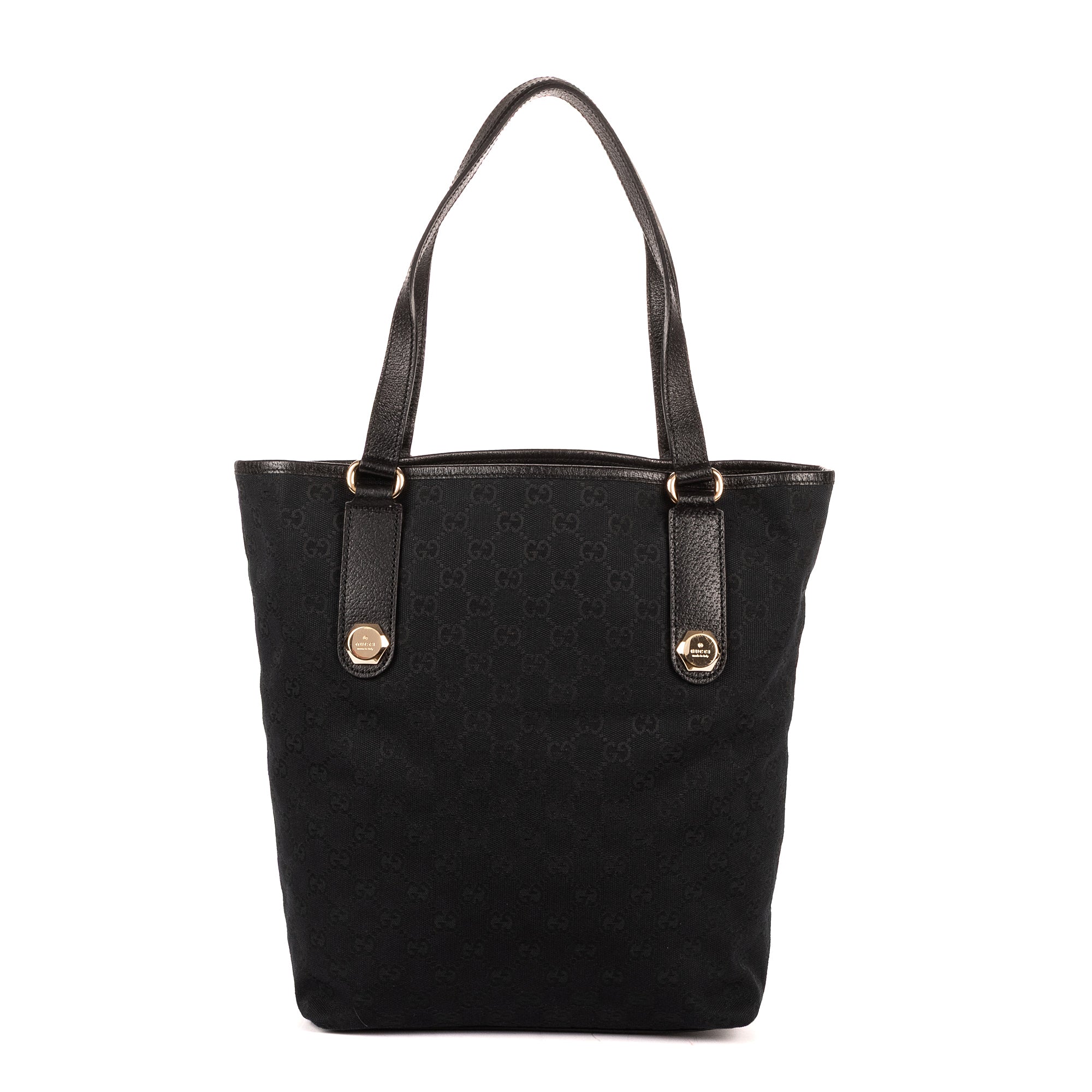 Bolso de Hombro Charmy Tote Lona Monogrammed Negra