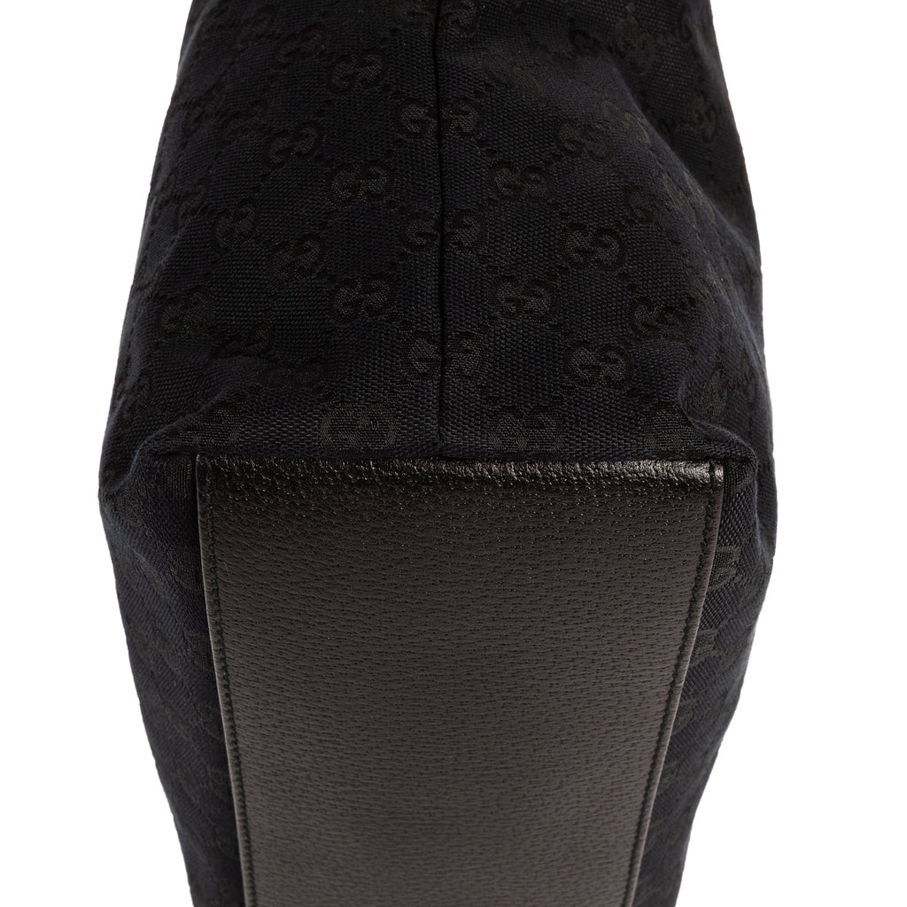 Bolso de Hombro Charmy Tote Lona Monogrammed Negra