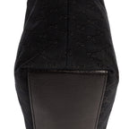 Bolso de Hombro Charmy Tote Lona Monogrammed Negra