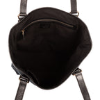 Bolso de Hombro Charmy Tote Lona Monogrammed Negra