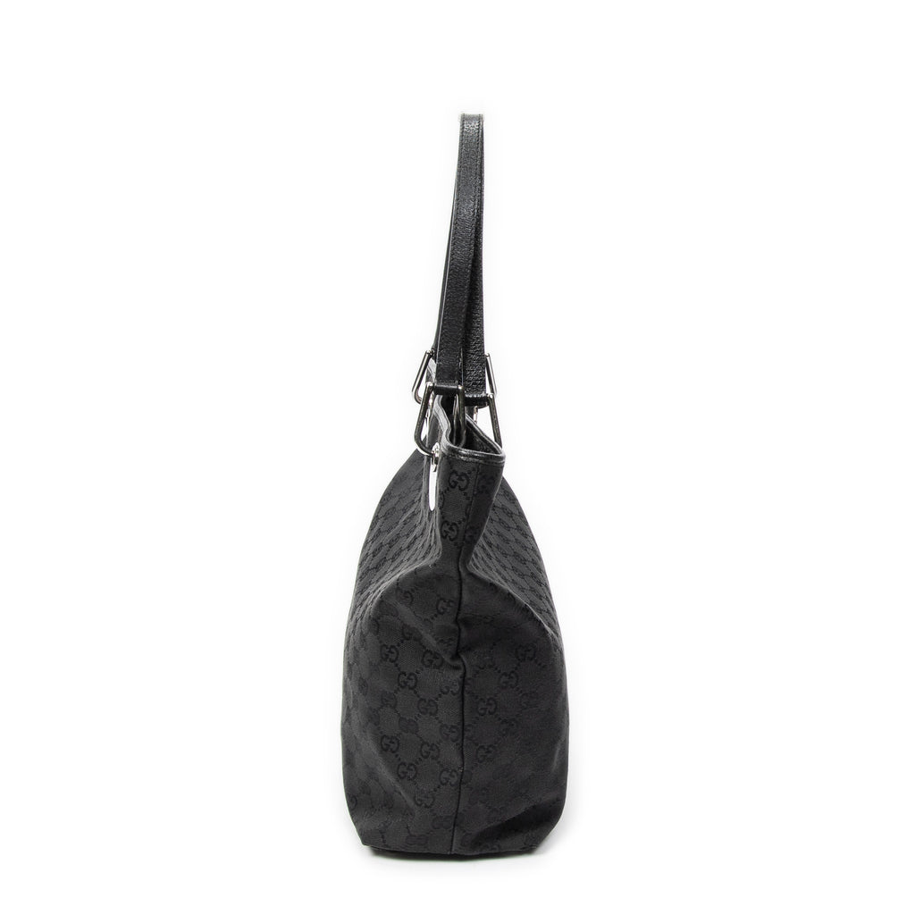 Bolso de hombro Eclipse Tall Tote Lona Monogrammed Negra