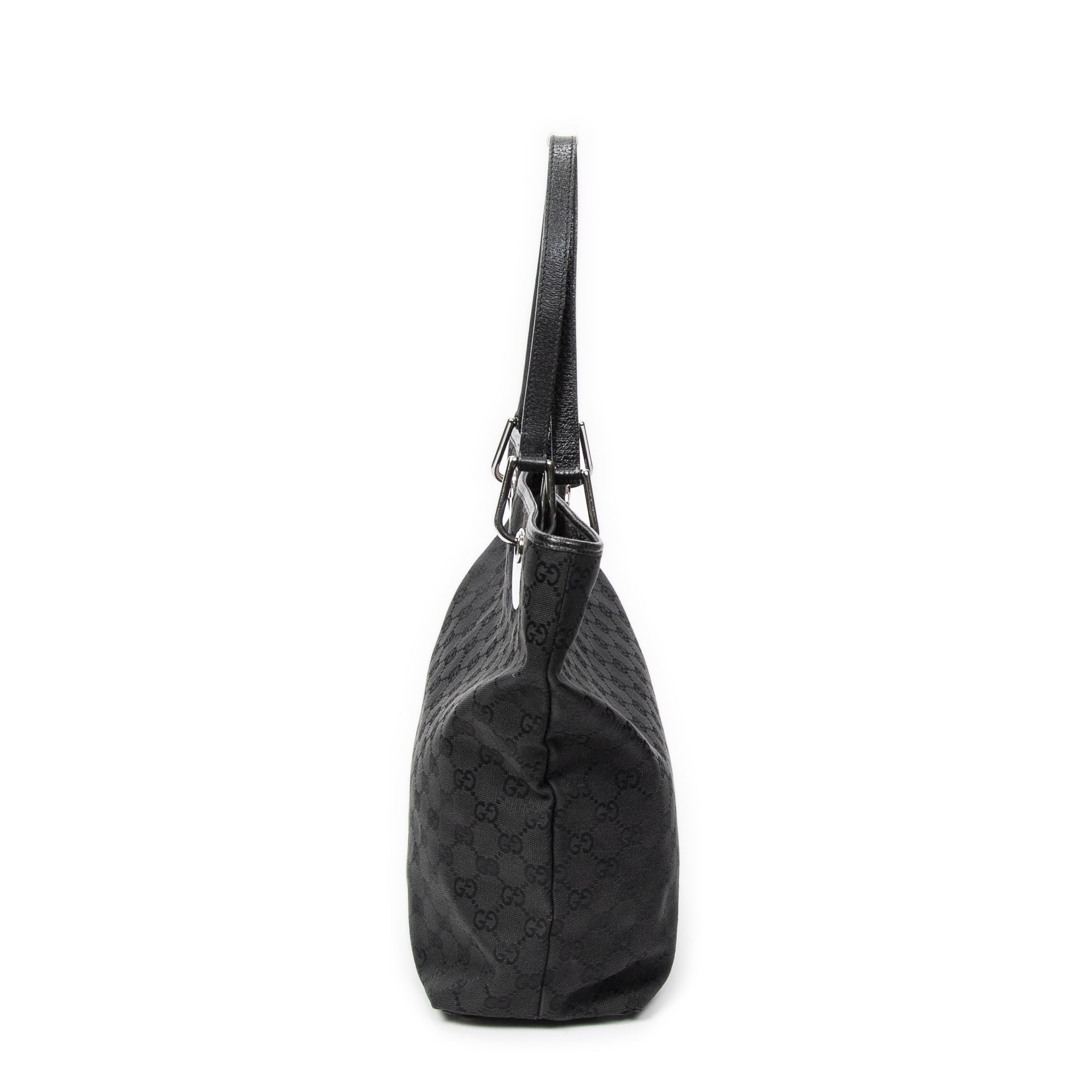 Bolso de hombro Eclipse Tall Tote Lona Monogrammed Negra