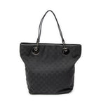 Bolso de hombro Eclipse Tall Tote Lona Monogrammed Negra