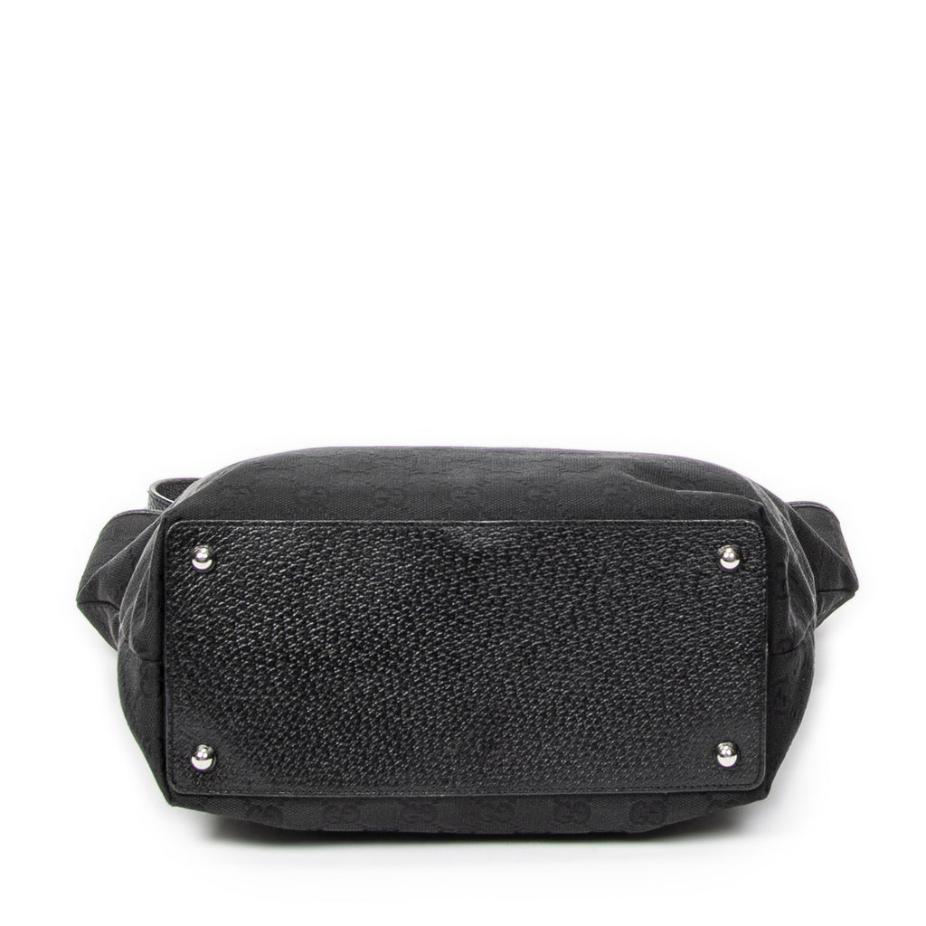 Bolso de hombro Eclipse Tall Tote Lona Monogrammed Negra