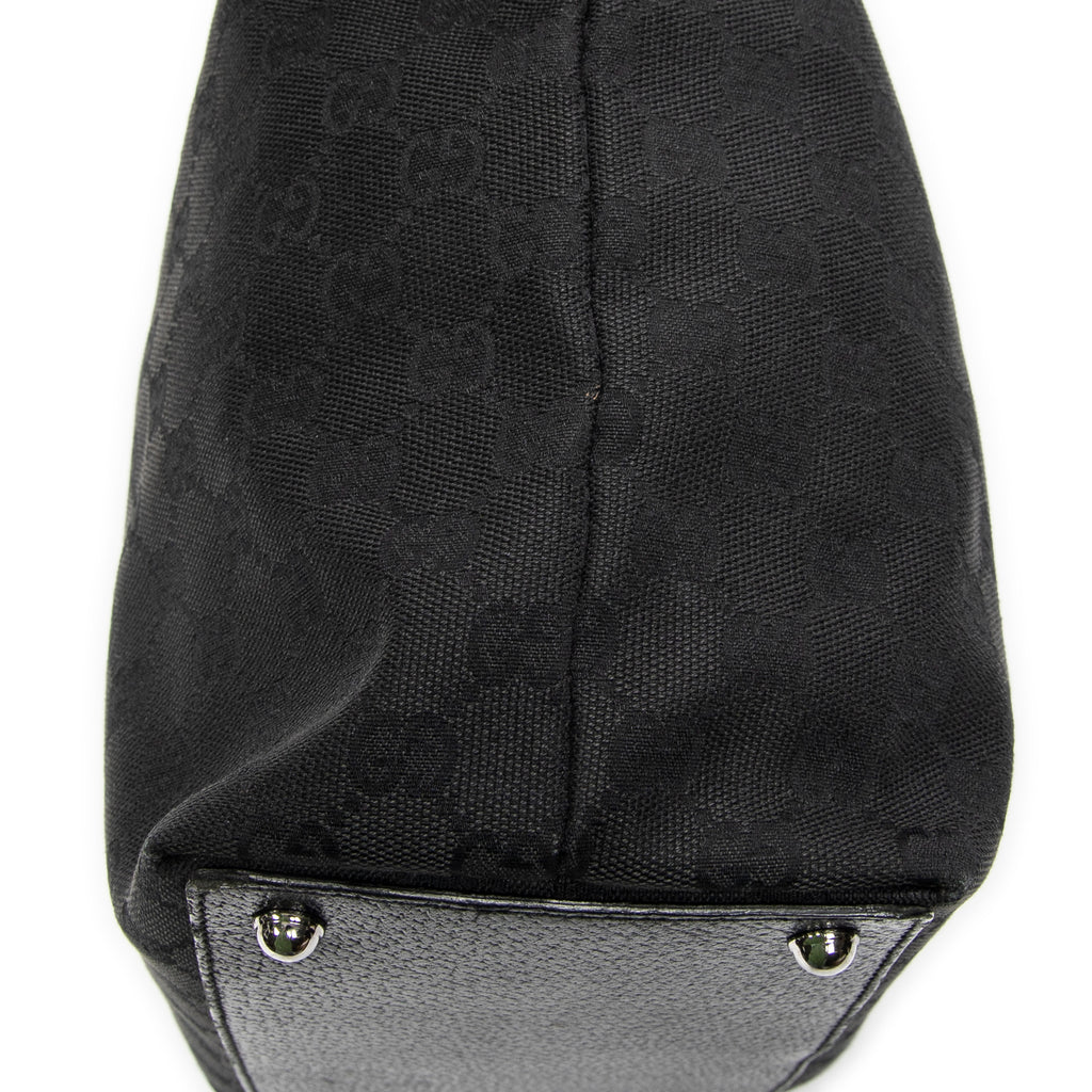 Bolso de hombro Eclipse Tall Tote Lona Monogrammed Negra