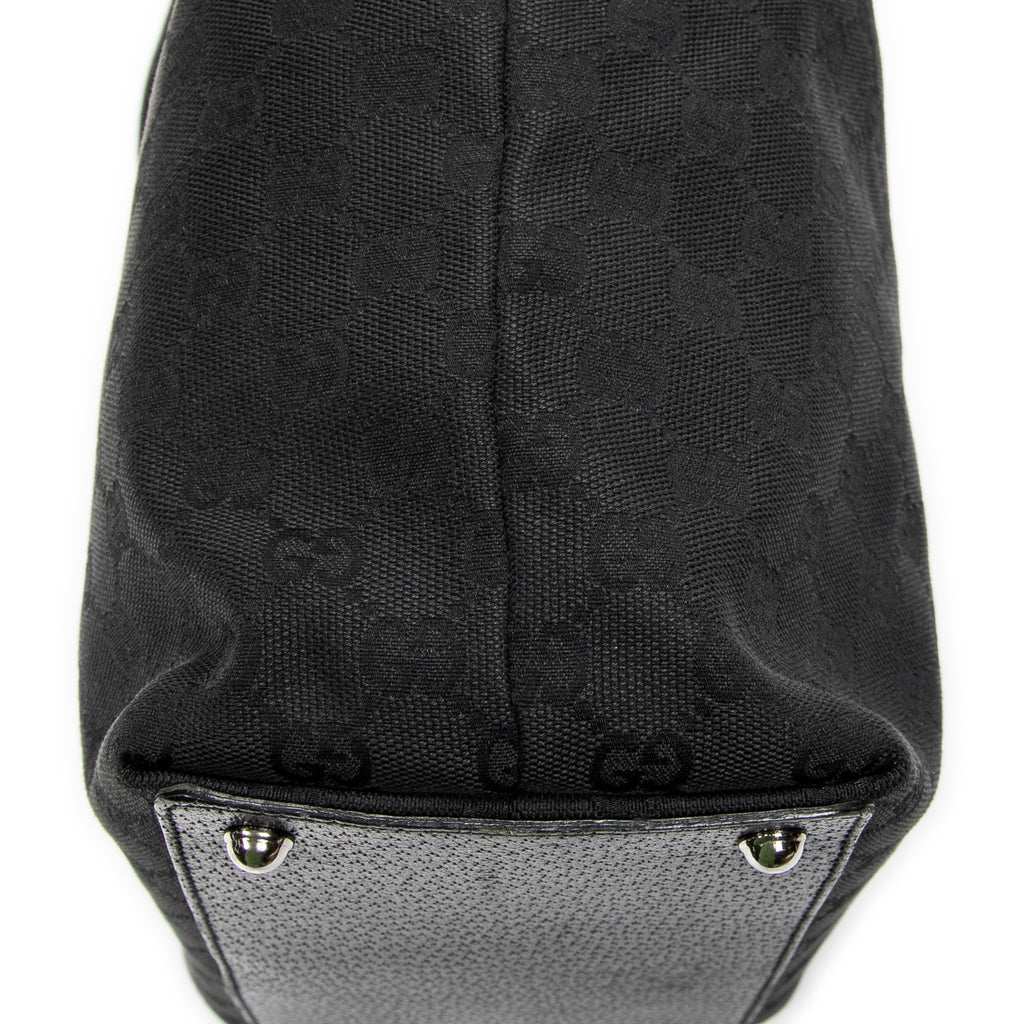Bolso de hombro Eclipse Tall Tote Lona Monogrammed Negra