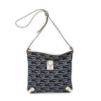 Gucci - Sac bandoulière Abbey - Bleu/Ivoire