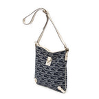 Gucci - Sac bandoulière Abbey - Bleu/Ivoire