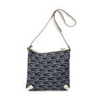 Gucci - Sac bandoulière Abbey - Bleu/Ivoire