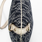 Gucci - Sac bandoulière Abbey - Bleu/Ivoire