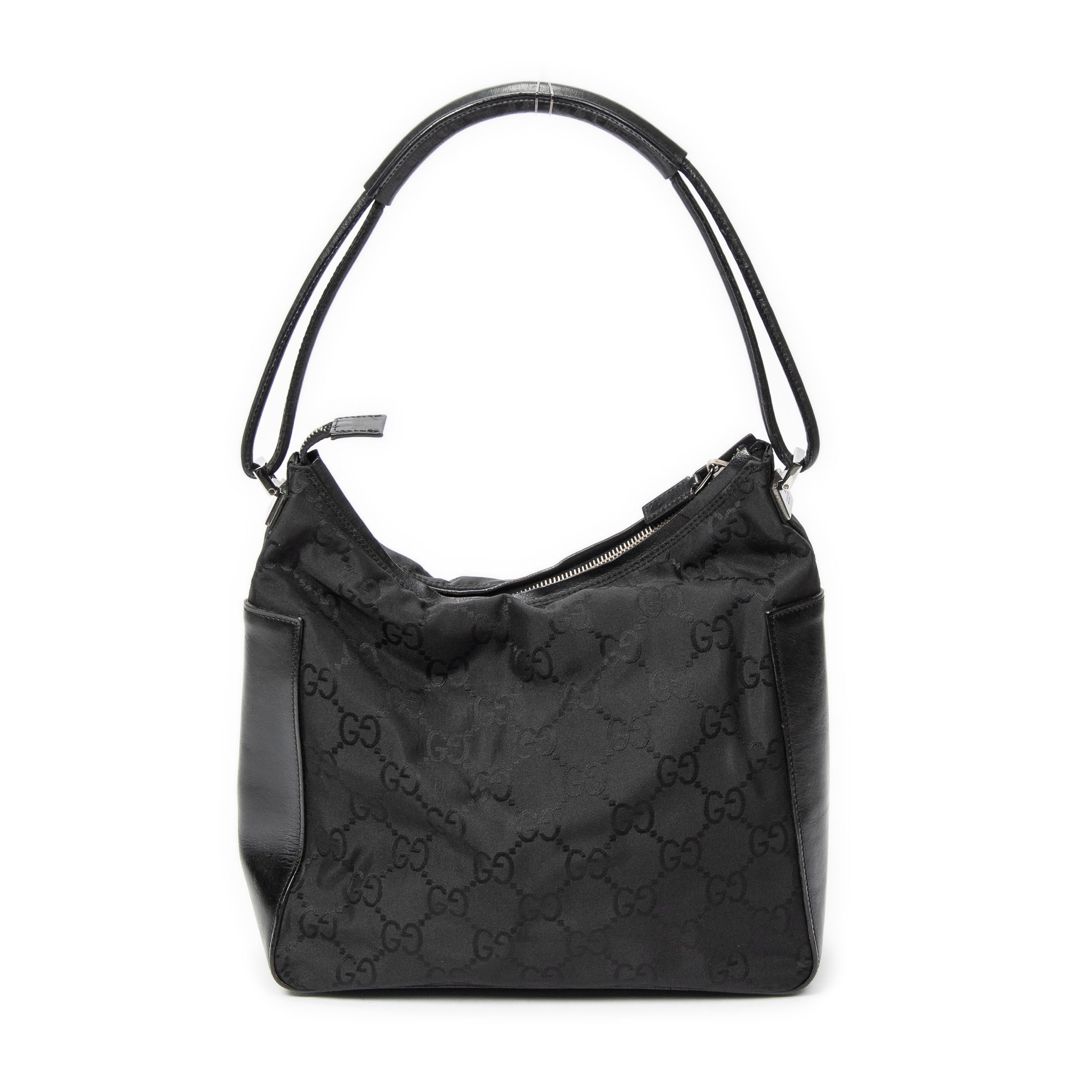 Gucci - Sac Hobo à Fermeture Éclair - Noir