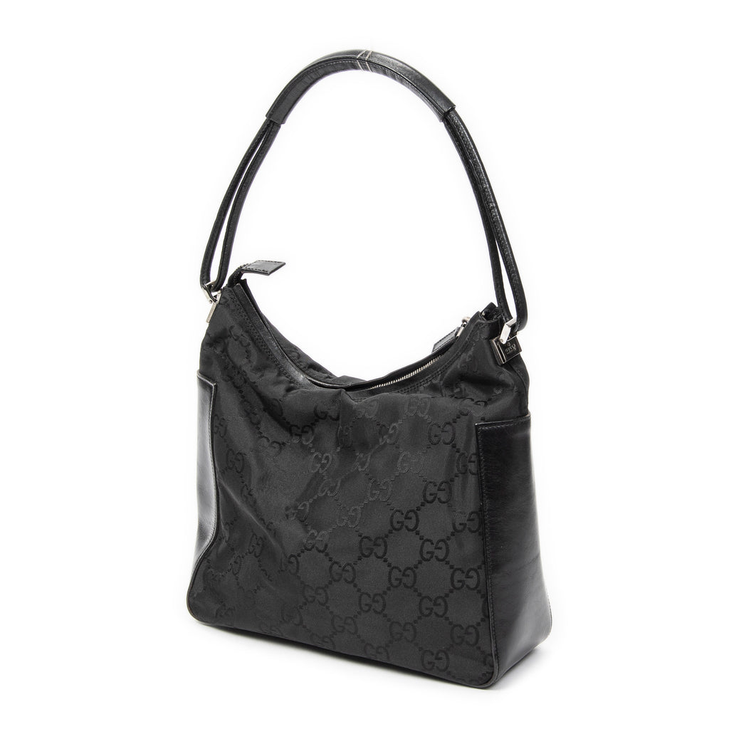 Gucci - Sac Hobo à Fermeture Éclair - Noir