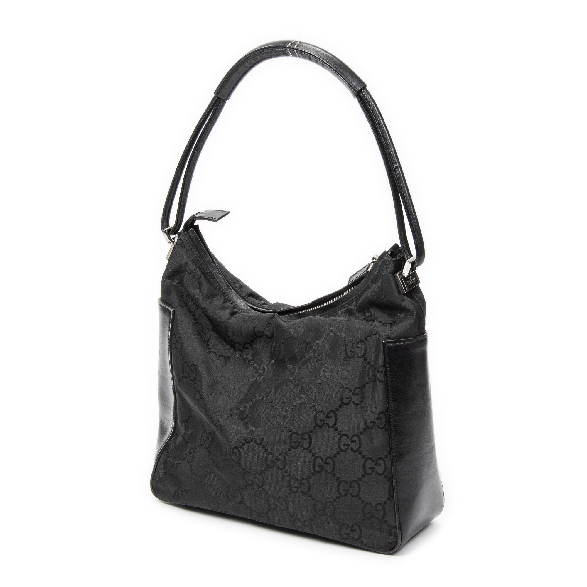 Gucci - Sac Hobo à Fermeture Éclair - Noir