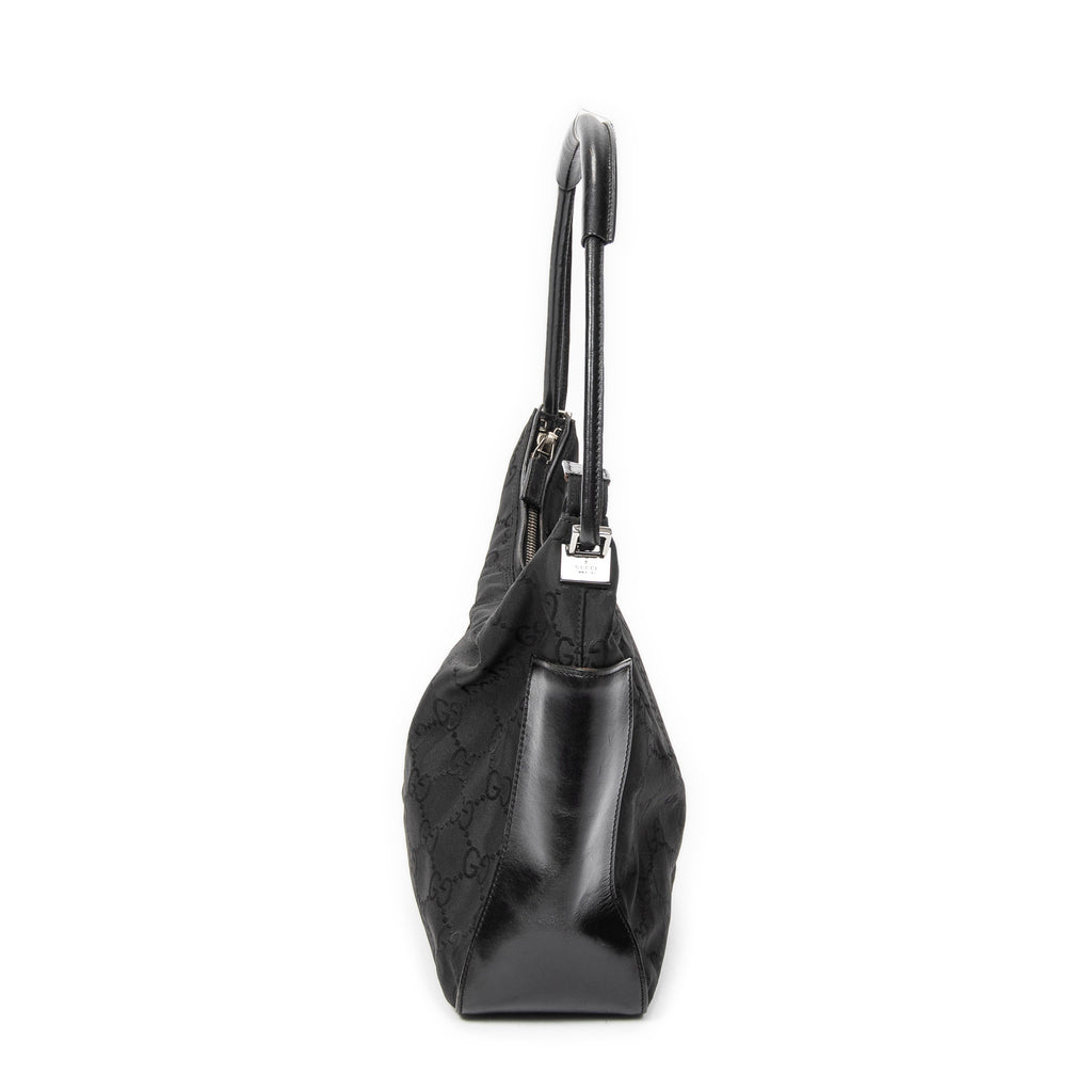Gucci - Sac Hobo à Fermeture Éclair - Noir