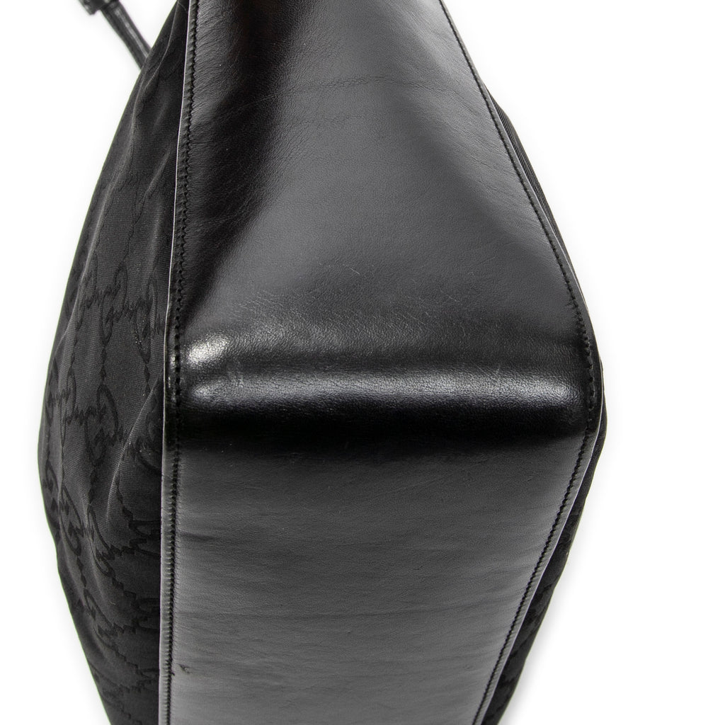 Gucci - Sac Hobo à Fermeture Éclair - Noir