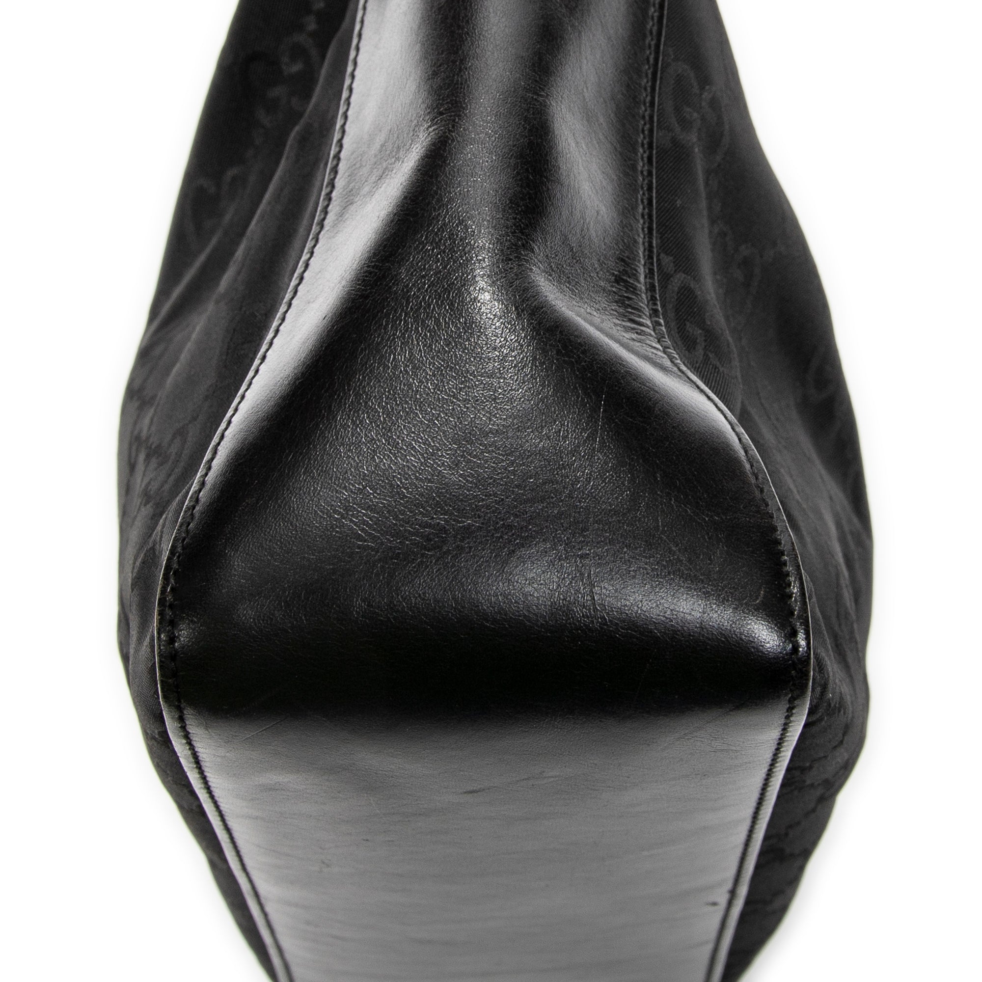 Gucci - Sac Hobo à Fermeture Éclair - Noir