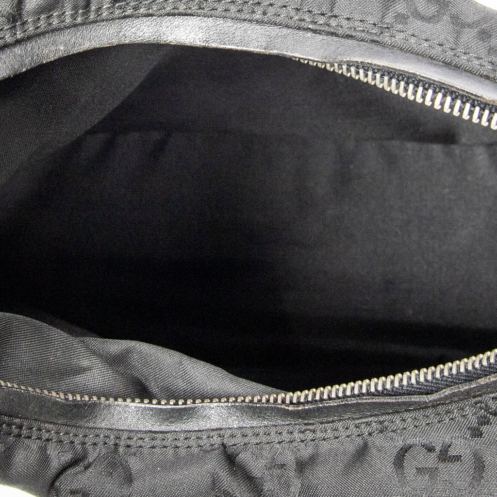 Gucci - Sac Hobo à Fermeture Éclair - Noir