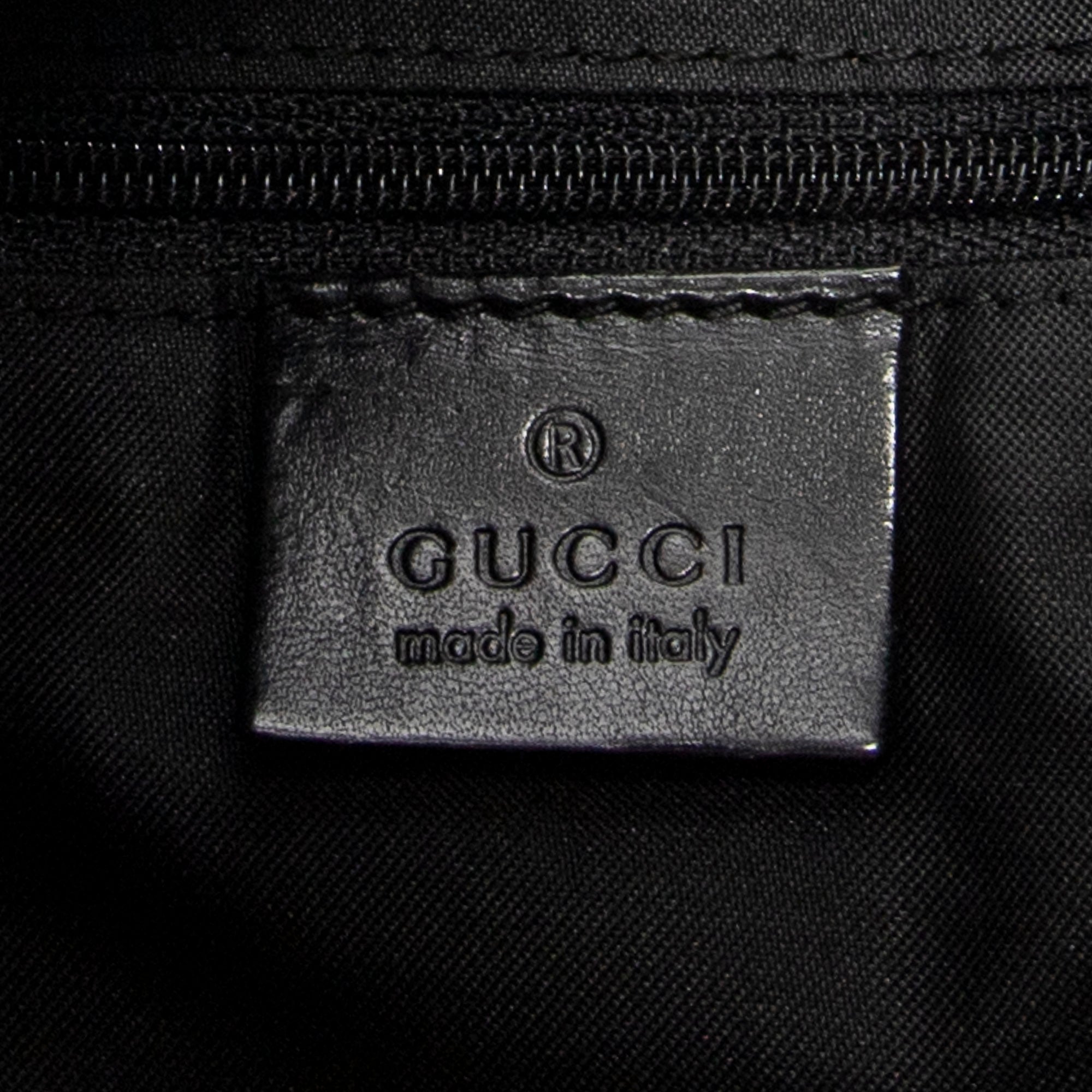 Gucci - Sac Hobo à Fermeture Éclair - Noir