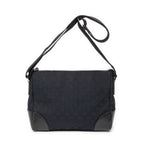 Bolso de Hombro Joy Messenger Lona Monogram con estampado "Joy" negra