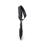Shoulder Bag Small Flat Crossbody Black Nylon Canvas
