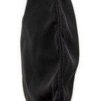 Shoulder Bag Small Flat Crossbody Black Nylon Canvas