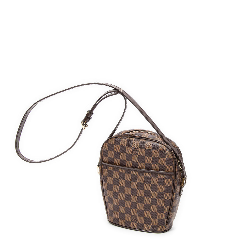 Shoulder Bag Ipanema PM Brown Damier Ebene