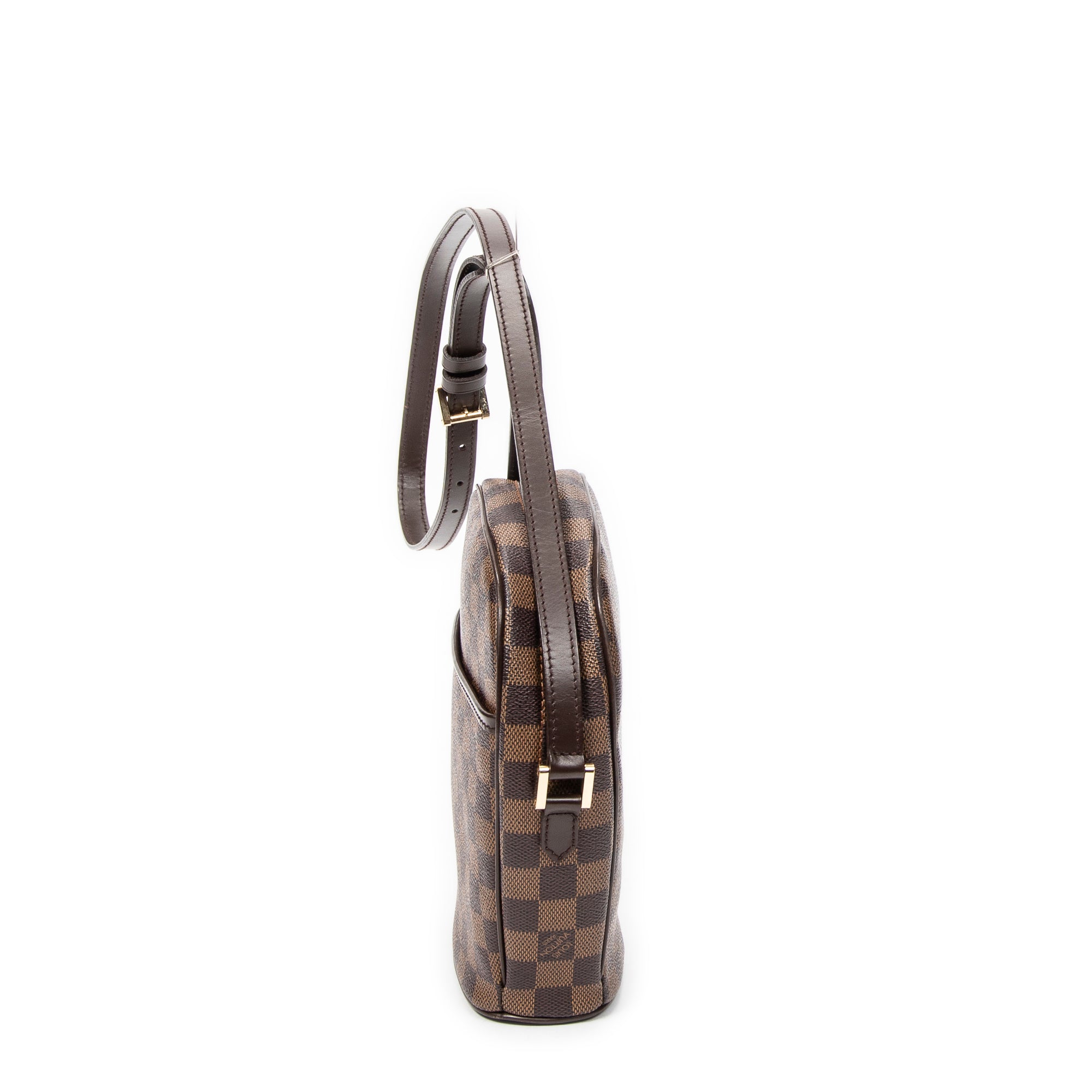 Shoulder Bag Ipanema PM Brown Damier Ebene