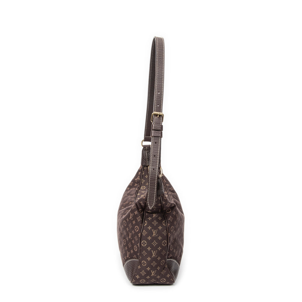 Shoulder Bag Boulogne Brown Monogram Mini Lin