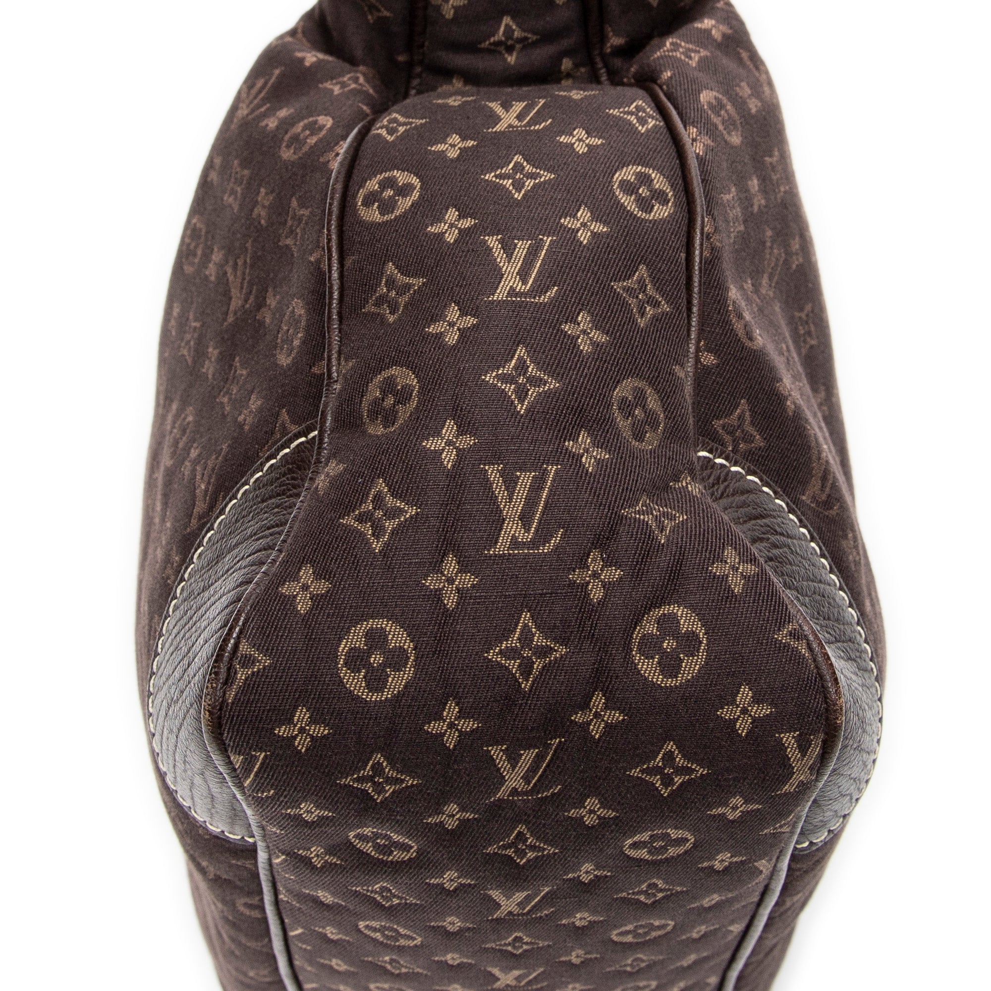 Shoulder Bag Boulogne Brown Monogram Mini Lin