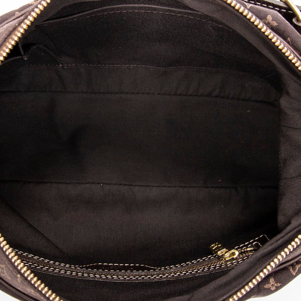 Shoulder Bag Boulogne Brown Monogram Mini Lin