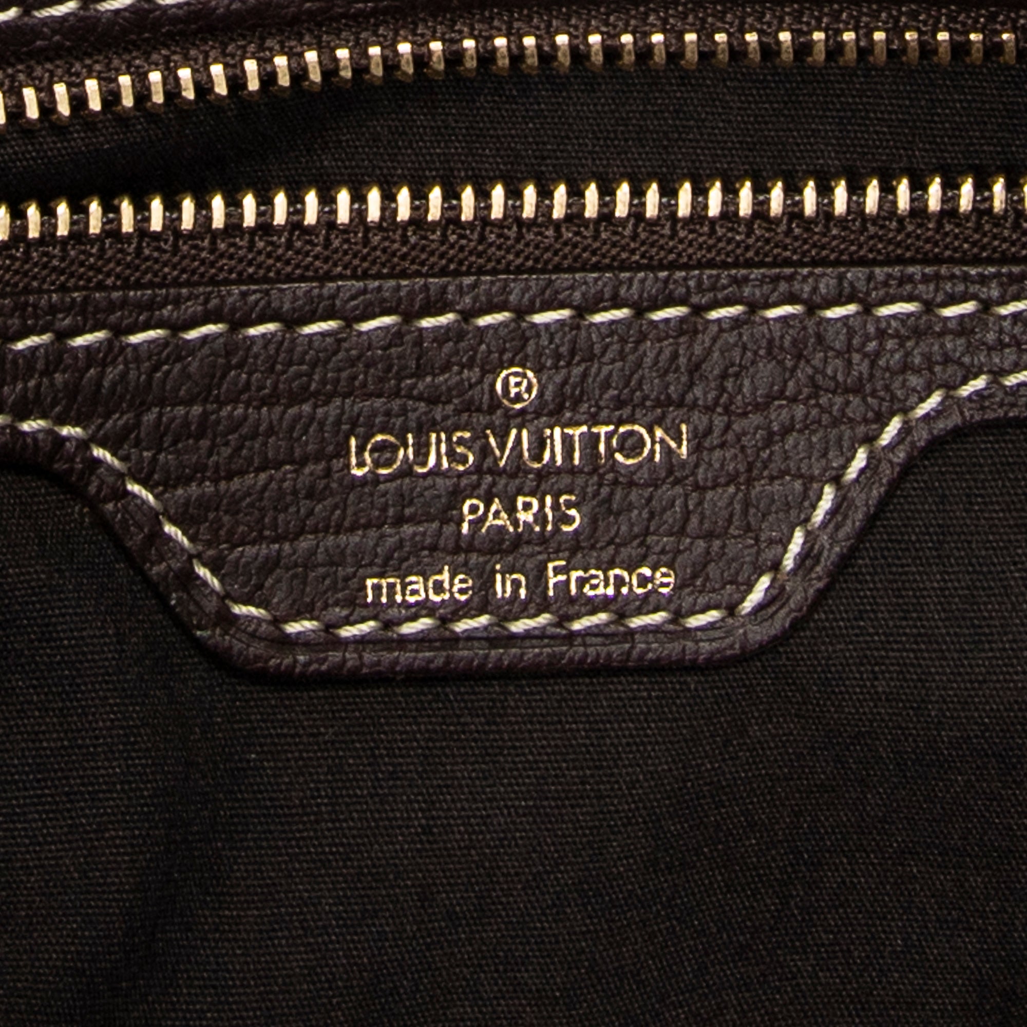 Shoulder Bag Boulogne Brown Monogram Mini Lin