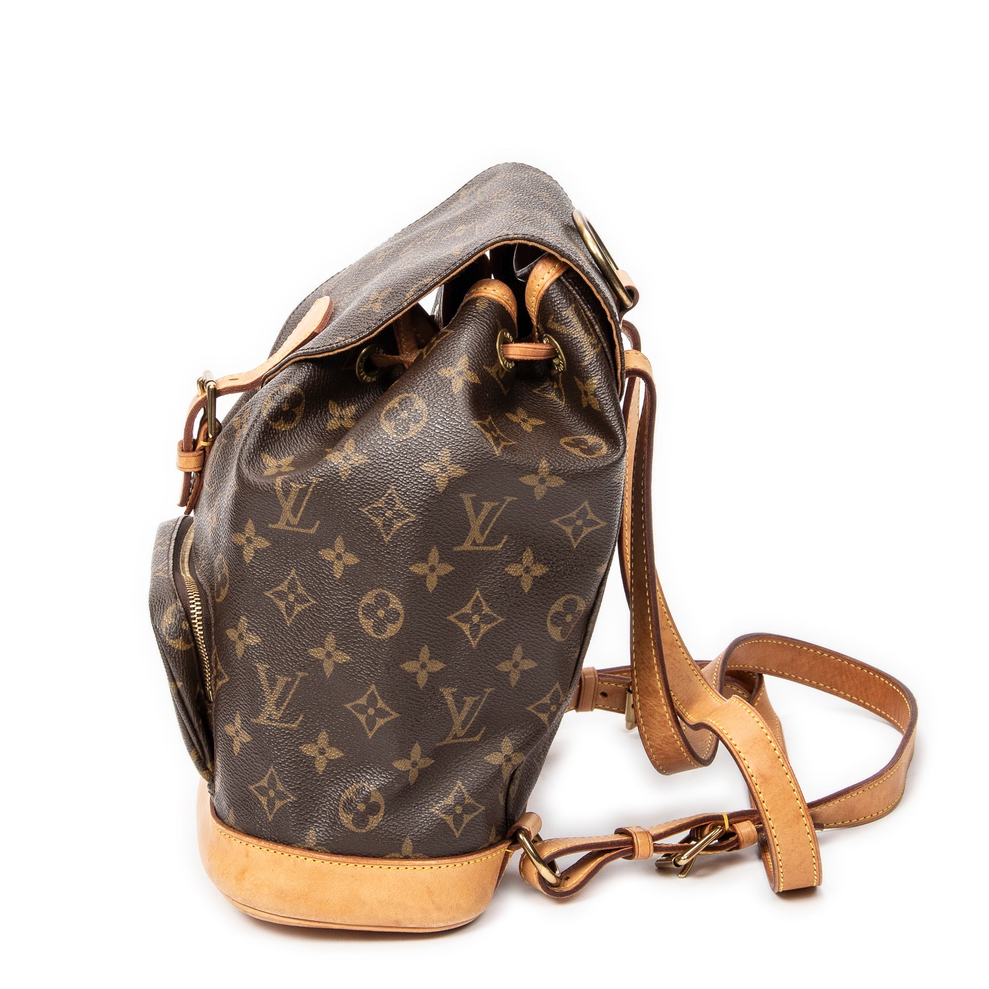 Mochila Montsouris MM Lona Monogram Marrón