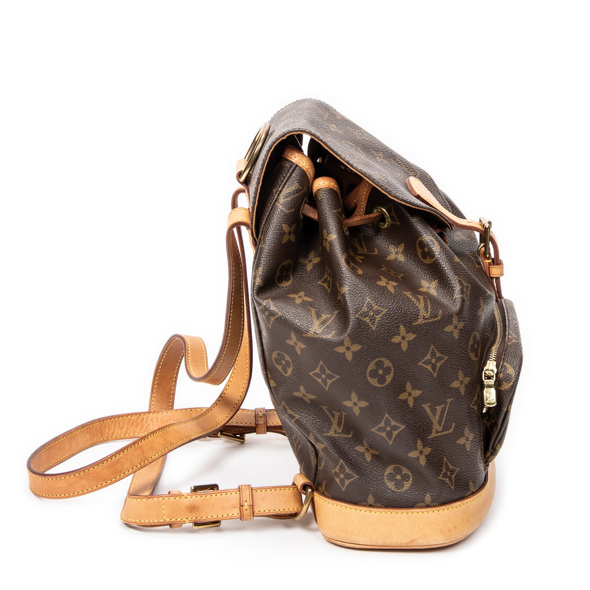 Mochila Montsouris MM Lona Monogram Marrón