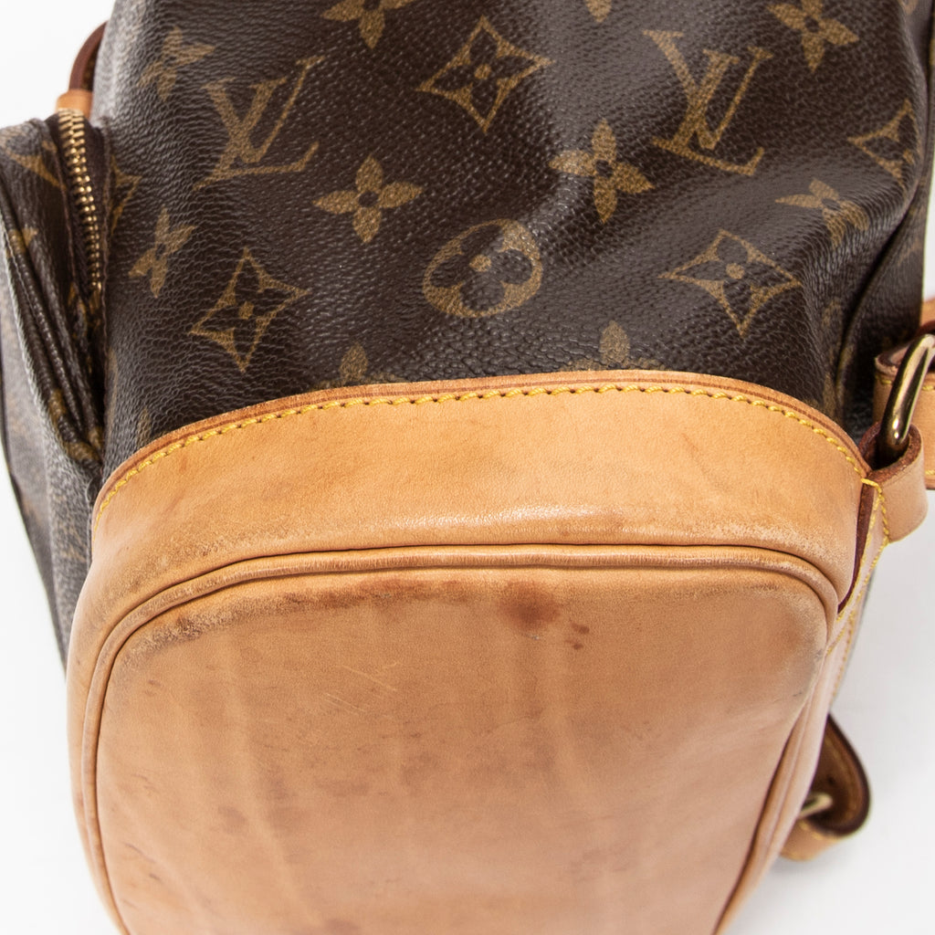 Mochila Montsouris MM Lona Monogram Marrón