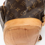 Sac à dos Montsouris MM Toile Monogram marron