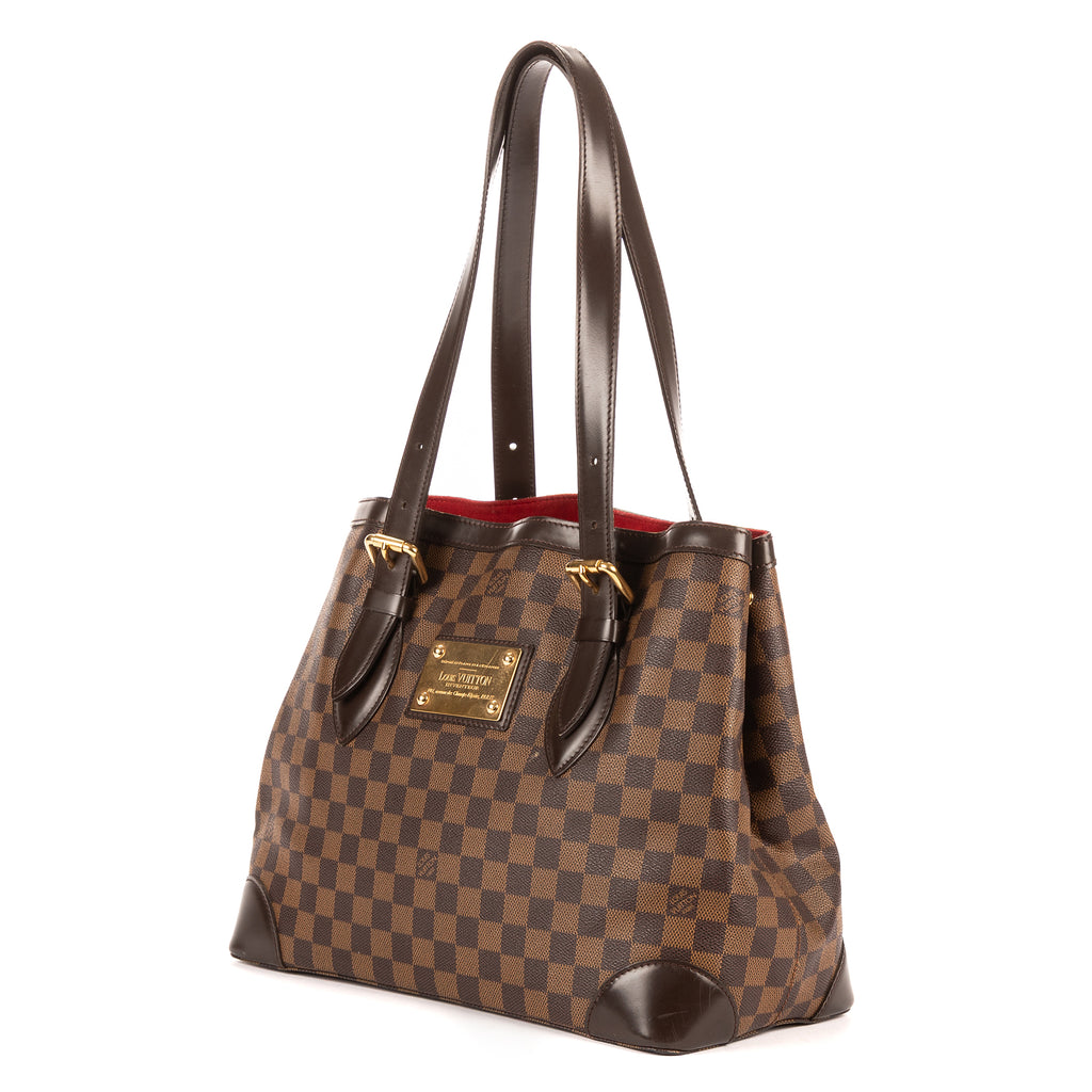 Bolso de Hombro Hampstead MM Damier Ebene Marrón