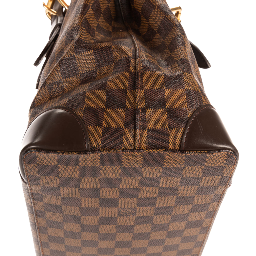 Bolso de Hombro Hampstead MM Damier Ebene Marrón