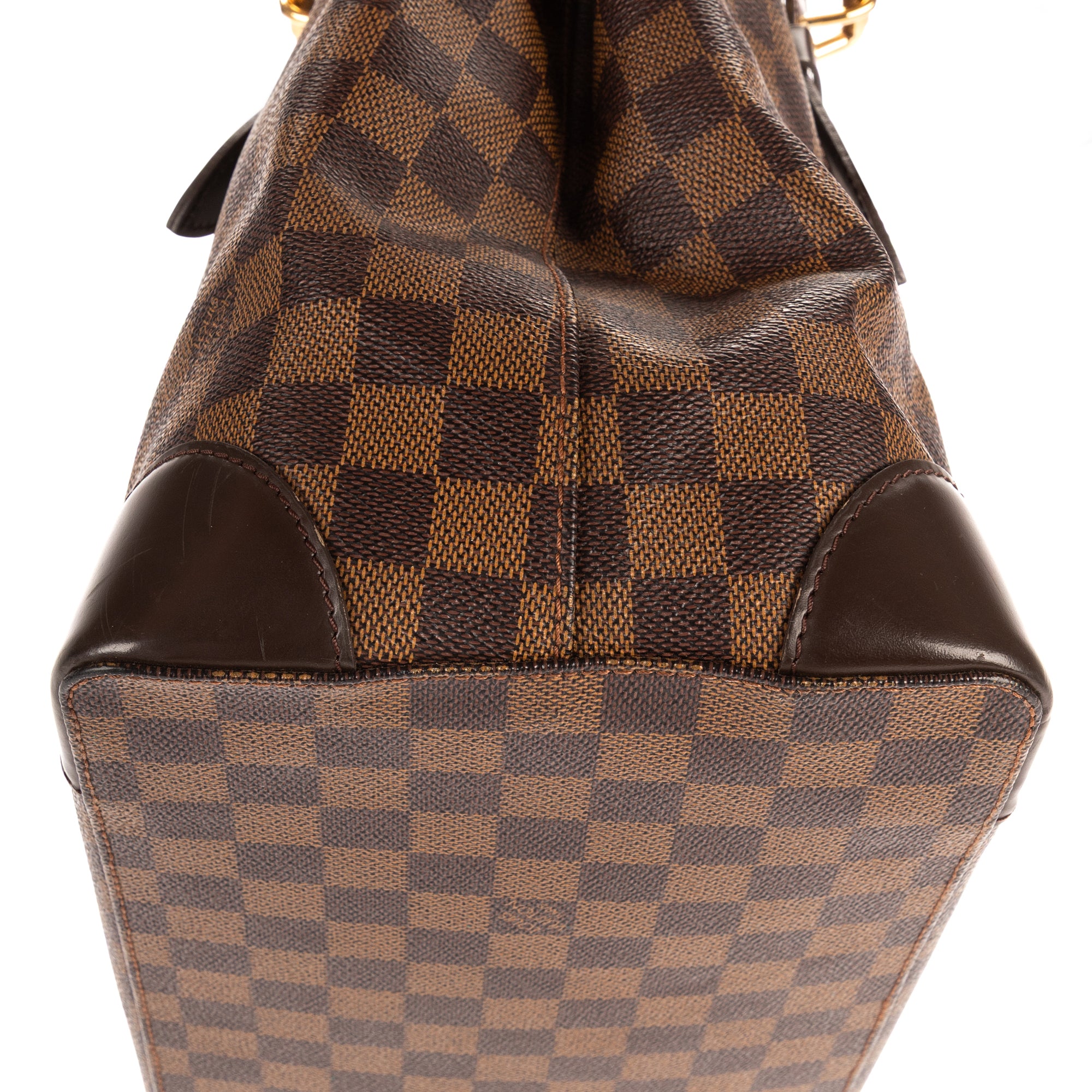 Bolso de Hombro Hampstead MM Damier Ebene Marrón