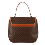 Celine - Sac à Rabat à Poignée Supérieure Vintage - Marron